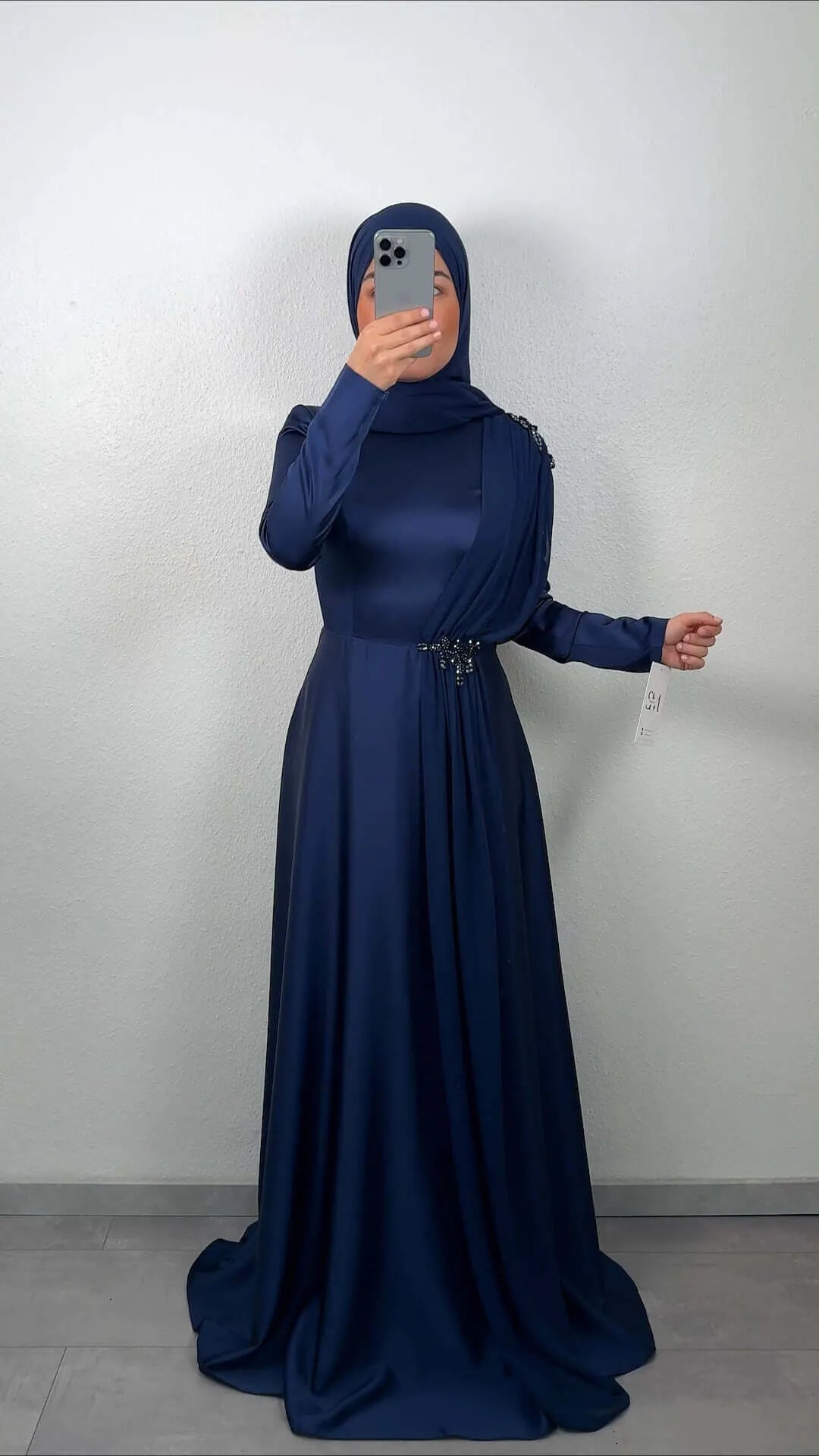 Fidela Abendkleid Dunkelblau - Semode