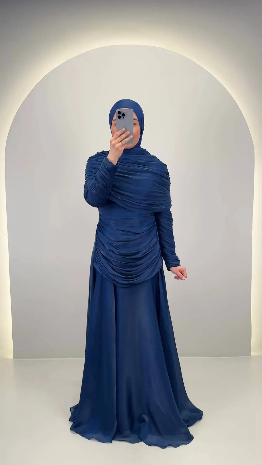 Liyan Abiye Koyu Mavi