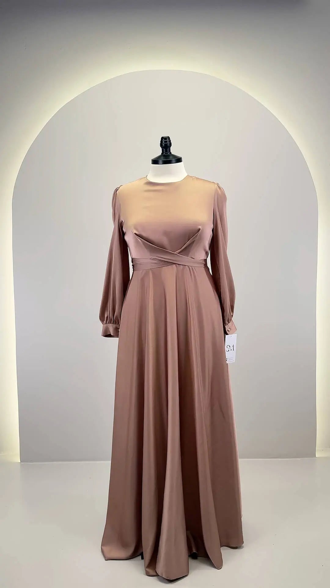 Nora Evening dress Copper