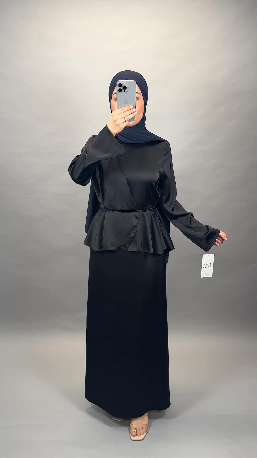 Siana evening dress black