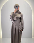 Meslia Evening dress Taupe