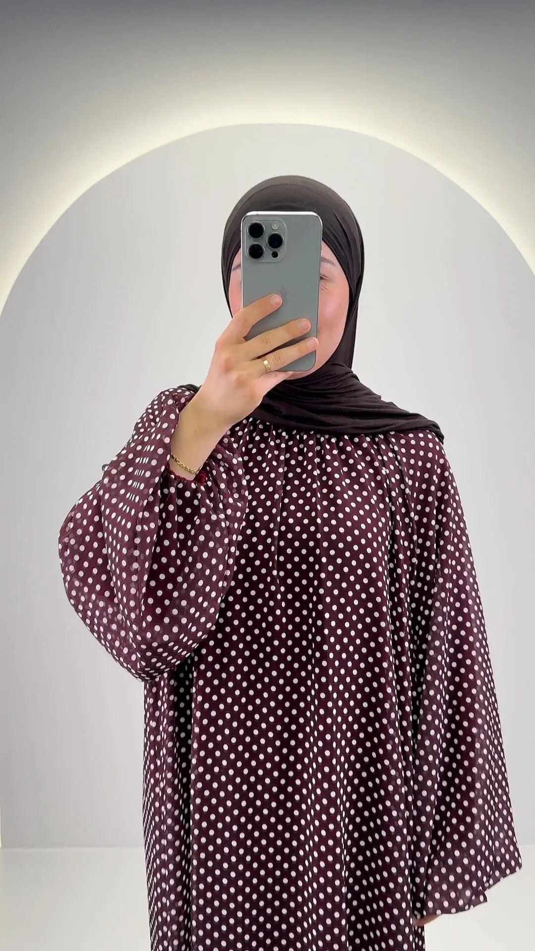 Bonti Dress Wine Red