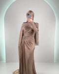Arya Evening dress Taupe