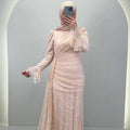 Eliza Evening dress Beige