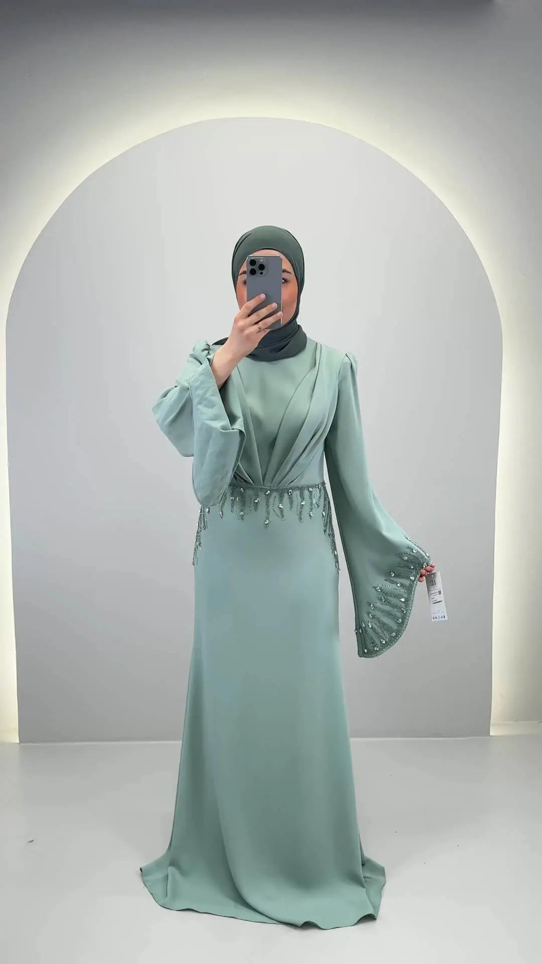 Maya evening dress Mint