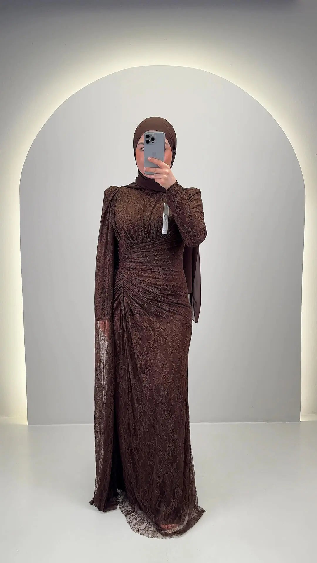Asell Evening dress Brown