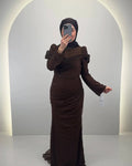 Misa Evening dress Brown