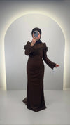 Misa Evening dress Brown