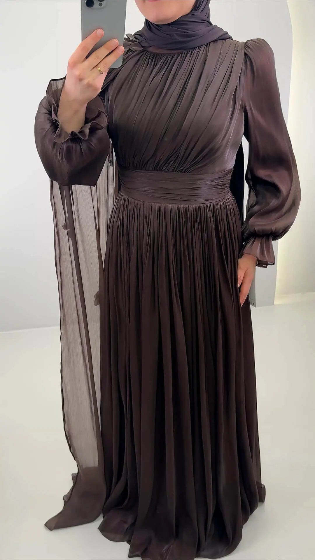 Oysu Abendkleid Braun