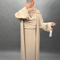 Sema Abaya Set Beige