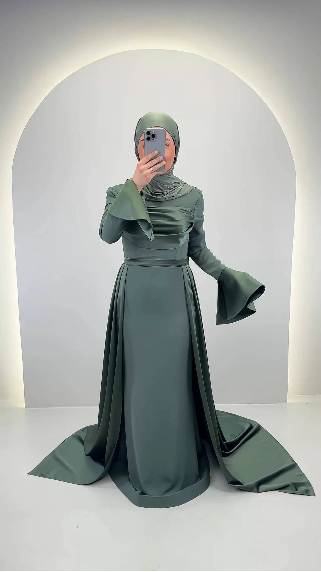 Tuana Abendkleid Khaki