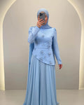 Adela Abendkleid Blau