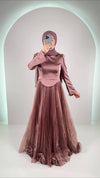 Avra Evening dress Old Pink