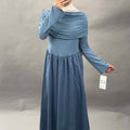 Yelena Kleid Blau