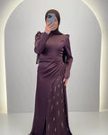 Nalea Evening dress Brown