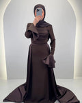 Tuana Evening dress Brown