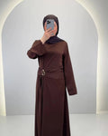 Arami Evening dress Brown 01