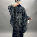 Efta Exclusive Evening Dress Dark Blue