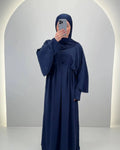 Melek Abaya Dark Blue
