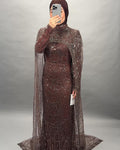 Milea Evening dress Brown
