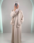 Oniya Kleid Beige