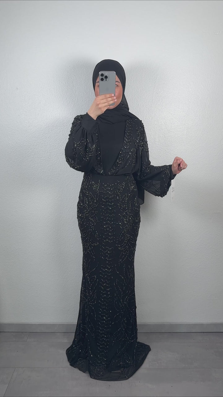 Minay Abendkleid Schwarz