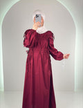 Reyna Dress Bordeaux
