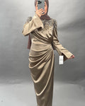 Sirin Abendkleid Beige