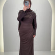 Tuyana Evening dress Brown