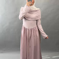 Yelena Elbise Pembe