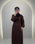 Yimia Dress Brown